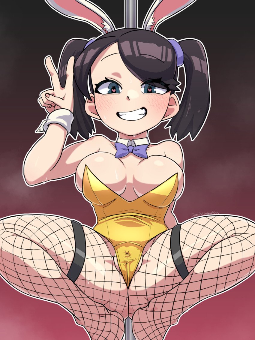 HedgRose's tweet photo. --Cuando Squigly estaba viva, solía ir a menudo a fiestas con trajes muy peculiares, su favorito era el de conejita-- https://t.co/5yyqNVPLOT