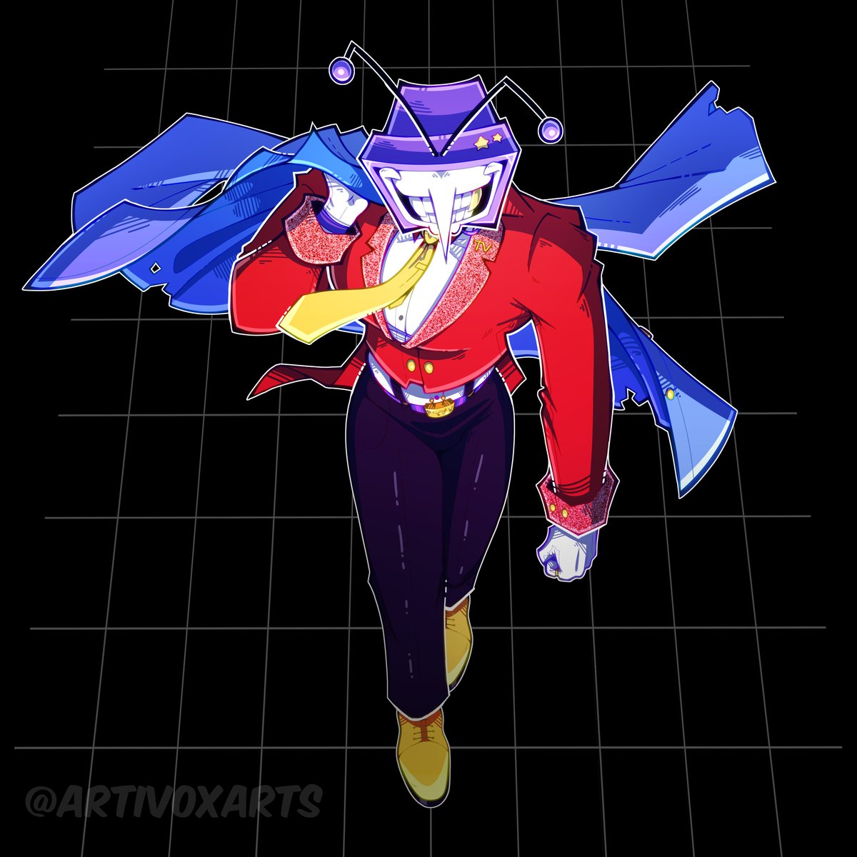 ArtivoxArts's tweet image. Thought it&apos;d be fun to design a Post Ch3 Tenna!
God he meets all of my standards (I need higher standards)

#deltarune #tenna #DeltaruneTenna