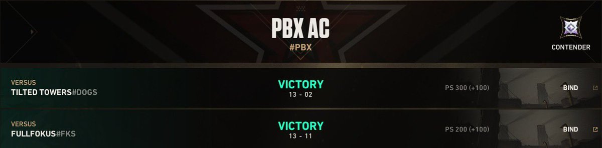 mand0 (@mand000___) on Twitter photo New Roster, new focus. Ready to climb with the boys! Proud of my team and the performance <3
<a href="/KairyuVAL/">Kairyu</a>
<a href="/TheGamesJumper/">PBX TGJ</a>
<a href="/xSeaLeifx/">SeaLeif</a>
<a href="/kefffen/">kefff</a>
<a href="/PBX_ESPORT/">Project Black X Esport</a>
<a href="/interpsure/">PBX interpsure</a> New Roster, new focus. Ready to climb with the boys! Proud of my team and the performance <3
<a href="/KairyuVAL/">Kairyu</a>
<a href="/TheGamesJumper/">PBX TGJ</a>
<a href="/xSeaLeifx/">SeaLeif</a>
<a href="/kefffen/">kefff</a>
<a href="/PBX_ESPORT/">Project Black X Esport</a>
<a href="/interpsure/">PBX interpsure</a>