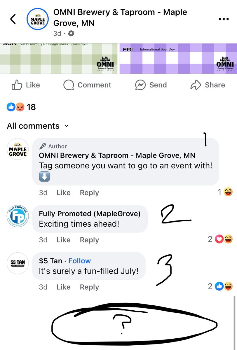 UPDATE: OMNI Brewery &amp; Taproom has deleted this post and are actively deleting comments being left on unrelated posts.

Ope.