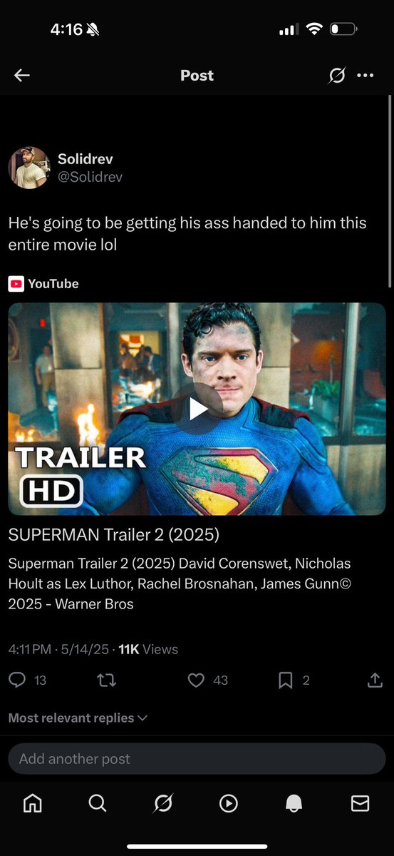 Solidrev's tweet image. For those who have seen the new Superman, is this accurate??