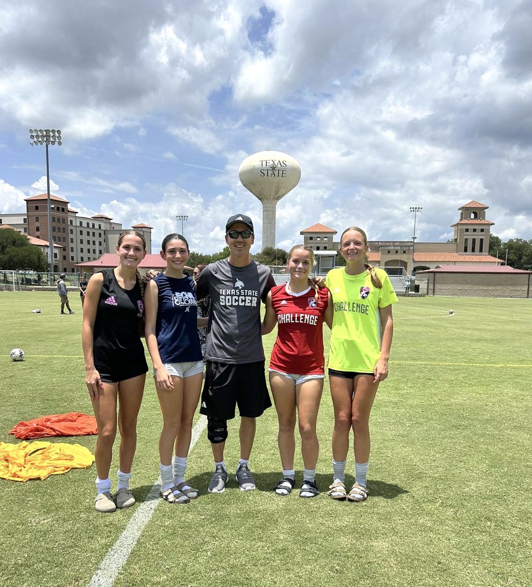 Thank you <a href="/TXStateSoccer/">Texas State Soccer</a> and <a href="/CoachJonas1/">Jonas Hunt Anton</a> for a great ID camp today! 

<a href="/ImYouthSoccer/">ECNL/GA/Recruiting/College Soccer</a> <a href="/Challenge09ECNL/">Challenge 09 ECNL</a> <a href="/ChallengeSoccer/">Challenge Soccer Club</a> <a href="/PrepSoccer/">Prep Soccer ⚽️</a> <a href="/TopDrawerSoccer/">TopDrawerSoccer</a> <a href="/PrepSoccerTX/">Prep Soccer Texas</a>
