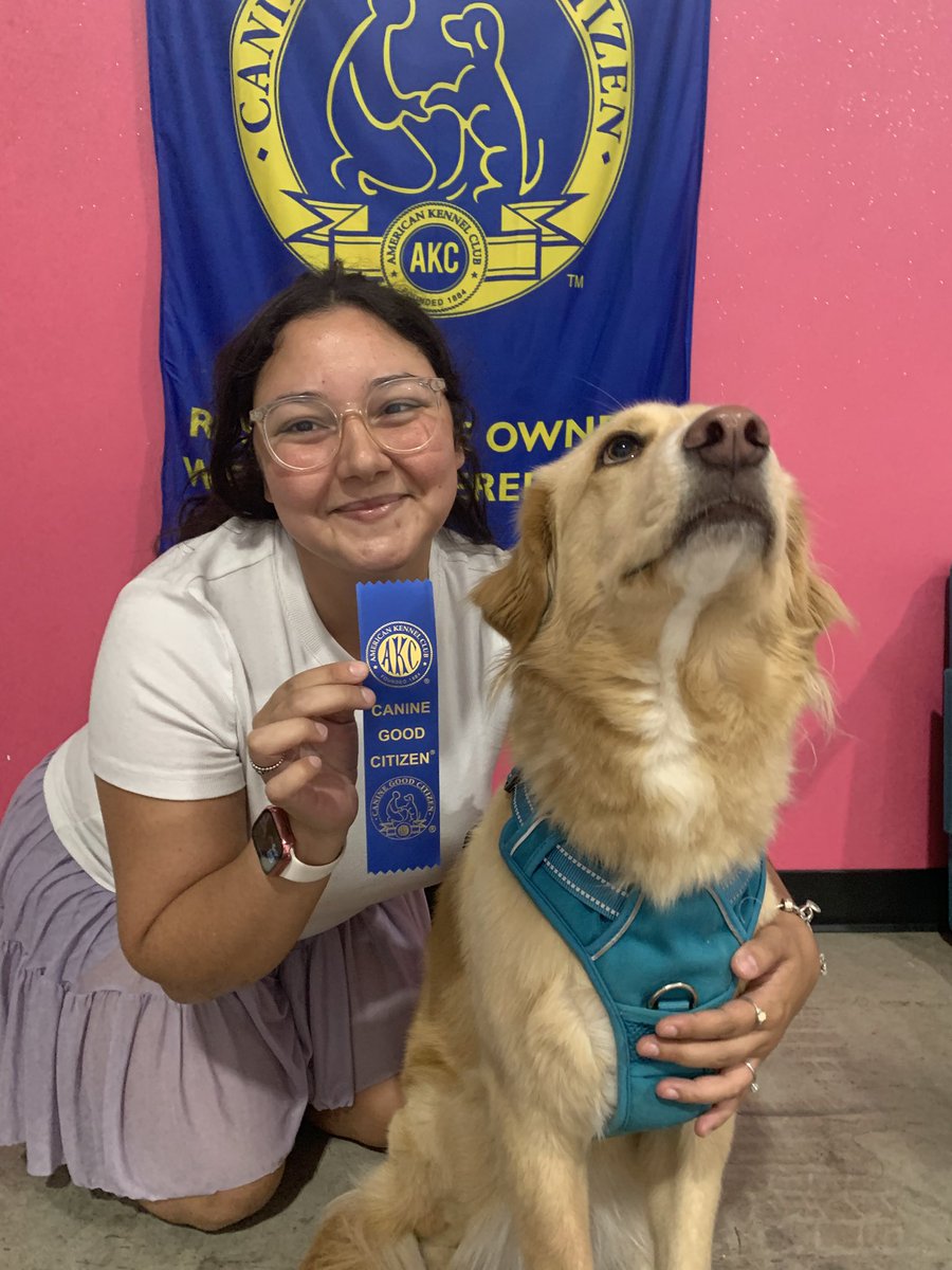 SHE DID IT my baby is a certified good girl 🌼💗