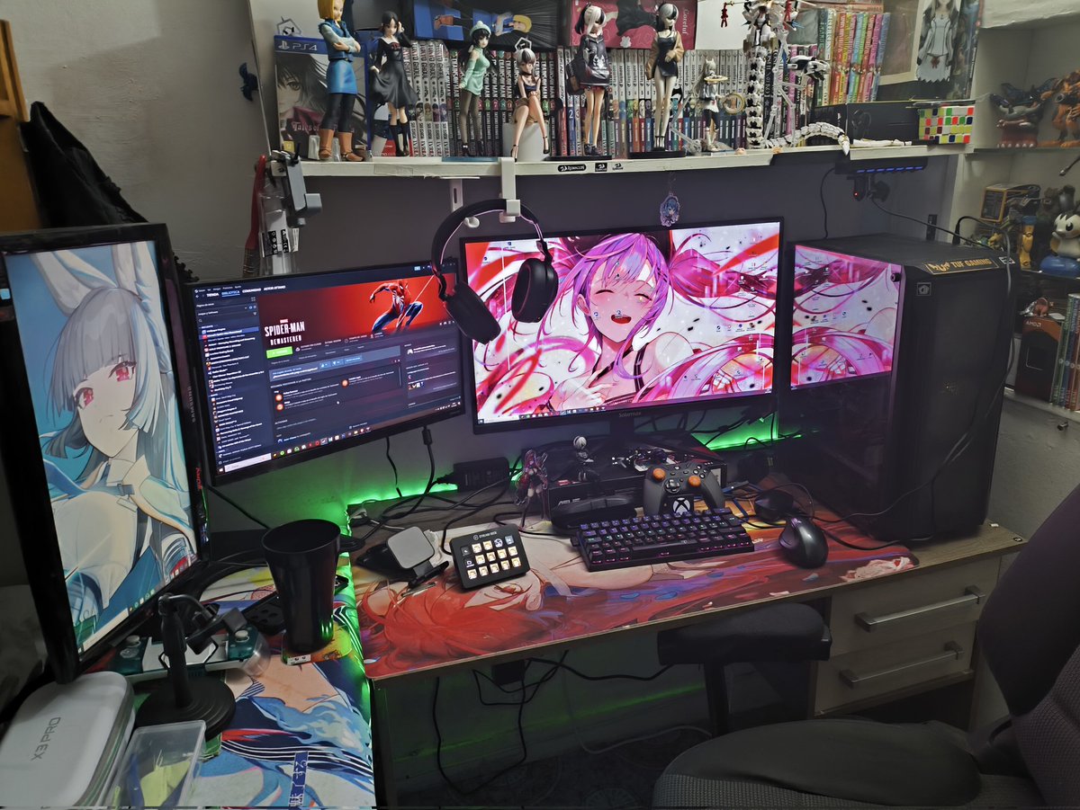 TheMetroSouls's tweet photo. #HoshiSetup este es mi especio feliz, lo arme a inicios de este año y aun esta en proceso de mejorar pero me alegro poder tener un lugar donde pueda estar tranquilo después de mucho esfuerzo, saludos Runa y a todos <3 https://t.co/I4Or1Gp873
