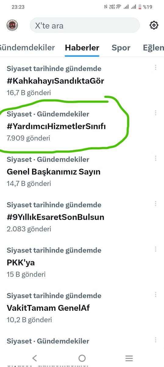 #YhsSözüTutulsun
#YardımcıHizmetlerSınıfı 
Gündemde kalmaya devam etmek için hactag ile birlikte yorum yapalım