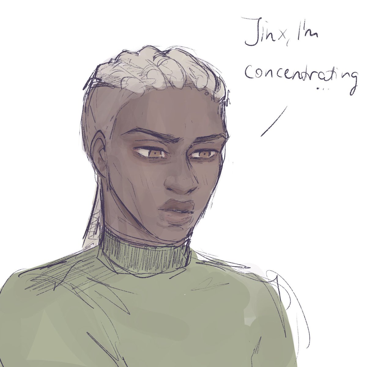 ayushkii's tweet image. Makeup artist Ekko and flirty celebrity Jinx do we see the vision