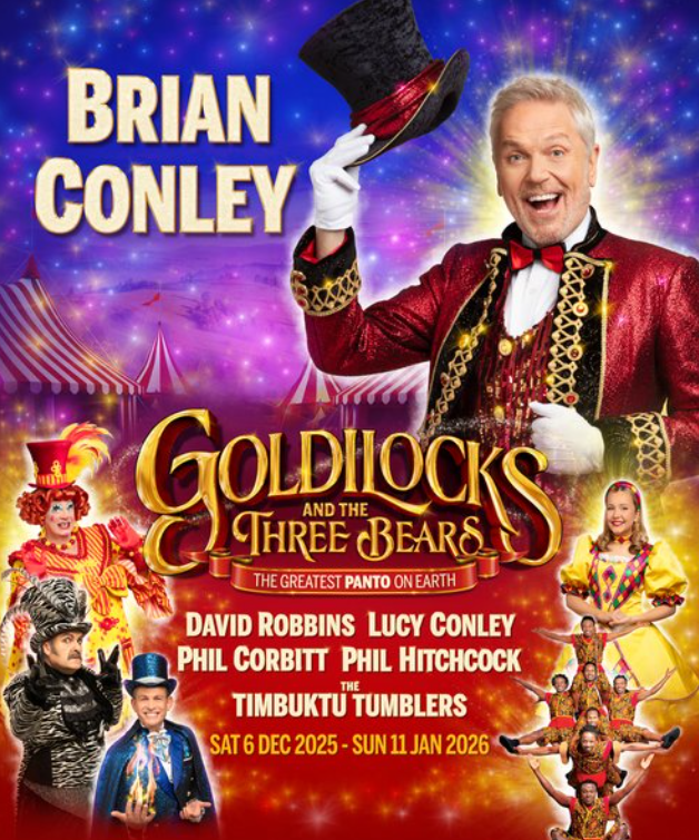 Panto Archive (@thepantoarchive) on Twitter photo Sunday means another <a href="/XRoadsPantos/">Crossroads Pantomimes</a> panto!
Today we're looking at <a href="/MKTheatre/">Milton Keynes Theatre</a> where BRIAN CONLEY is leading the show with GOLDILOCKS AND THE THREE BEARS.
Tickets are now on sale atgtickets.com/shows/goldiloc… Sunday means another <a href="/XRoadsPantos/">Crossroads Pantomimes</a> panto!
Today we're looking at <a href="/MKTheatre/">Milton Keynes Theatre</a> where BRIAN CONLEY is leading the show with GOLDILOCKS AND THE THREE BEARS.
Tickets are now on sale atgtickets.com/shows/goldiloc…