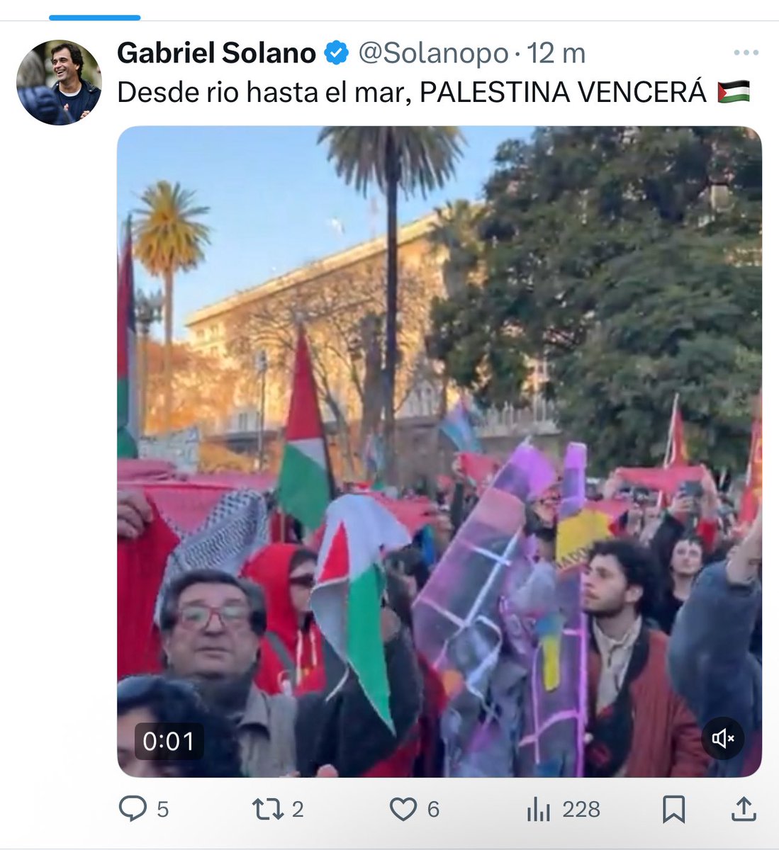Ariel Perelsztein (@ariperelsztein) on Twitter photo Cómo es esto <a href="/Solanopo/">Gabriel Solano</a> ?
Vas a marchar contra un “genocidio” pidiendo por otro distinto?
Aborrecés el genocidio o a Israel y todos los que viven ahí?
Un genocidio de los que viven desde el río hasta el mar te parece bien? Cómo es esto <a href="/Solanopo/">Gabriel Solano</a> ?
Vas a marchar contra un “genocidio” pidiendo por otro distinto?
Aborrecés el genocidio o a Israel y todos los que viven ahí?
Un genocidio de los que viven desde el río hasta el mar te parece bien?
