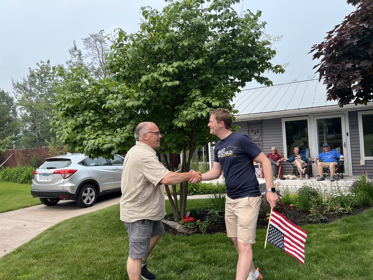 grant_hauschild's tweet image. Incredible day in Two Harbors for the Heritage Days Parade. Grateful to everyone who marched with us and to the community for the strong support along the route. I’ll keep fighting every day for the Northland #mnleg