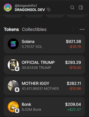 $AKIRA | DragonSol 🐉 (@akiradragonsol) on Twitter photo Payout day tmrw for GOKU & BULMA nft grinders in $SOL!  
Today we grabbed 1 $SOL of $MOHTER, $TRUMP & $BONK to reward our holders in the future!
RT and comment what token we should buy next! We will pick 1 winner to win 5$ worth of any token they want! Payout day tmrw for GOKU & BULMA nft grinders in $SOL!  
Today we grabbed 1 $SOL of $MOHTER, $TRUMP & $BONK to reward our holders in the future!
RT and comment what token we should buy next! We will pick 1 winner to win 5$ worth of any token they want!