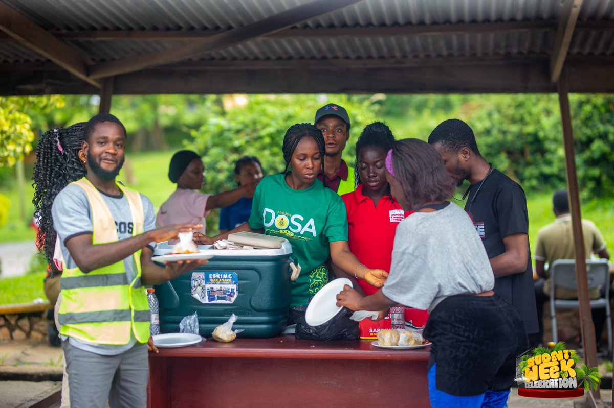ObuasiSrc's tweet image. After a day of cleaning, it was time to get saucy at the Kenkey Party, from brooms to bowls it became the highlight of the day. 😜
#SWC25