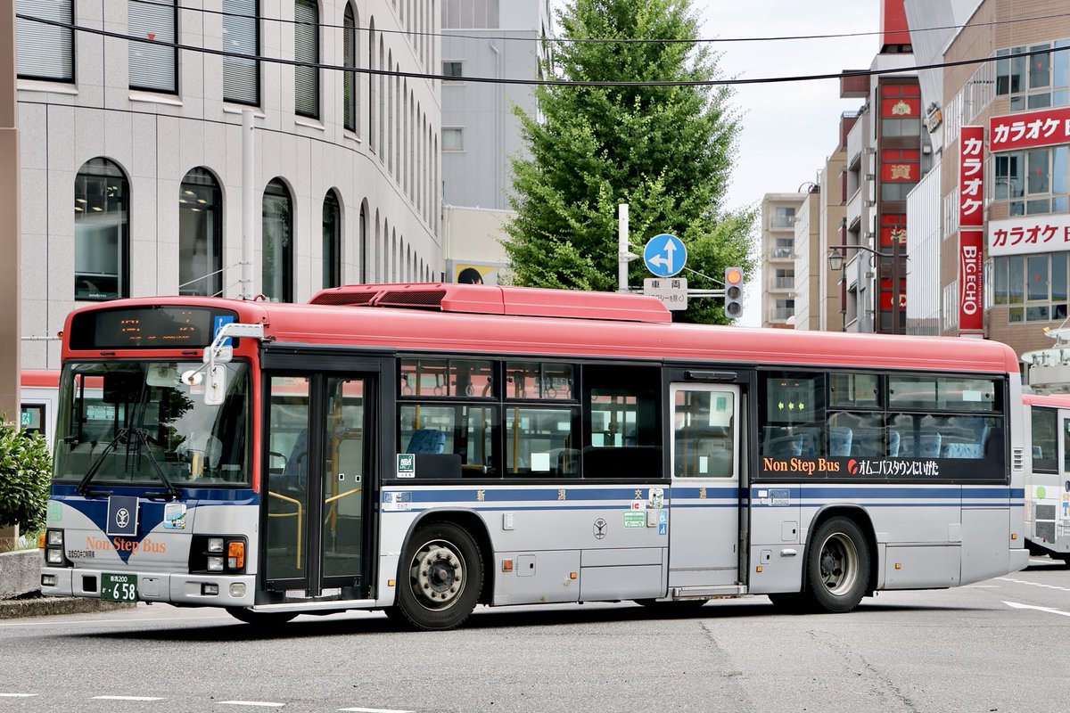 tadanoyopparai's tweet image. #BRT 表記を中止した新潟市内中心部の幹線路線
#新潟交通