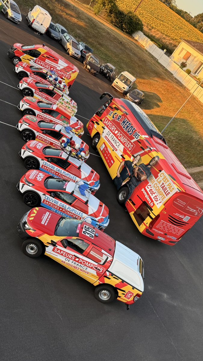 EBrocardi's tweet photo. Portons haut les couleurs de celles et ceux qui s’engagent pour protéger, secourir et sauver.
Le dispositif des @PompiersFR du #TDF2025 est à leur image : robuste et diversifié. https://t.co/rNZuFnkg18