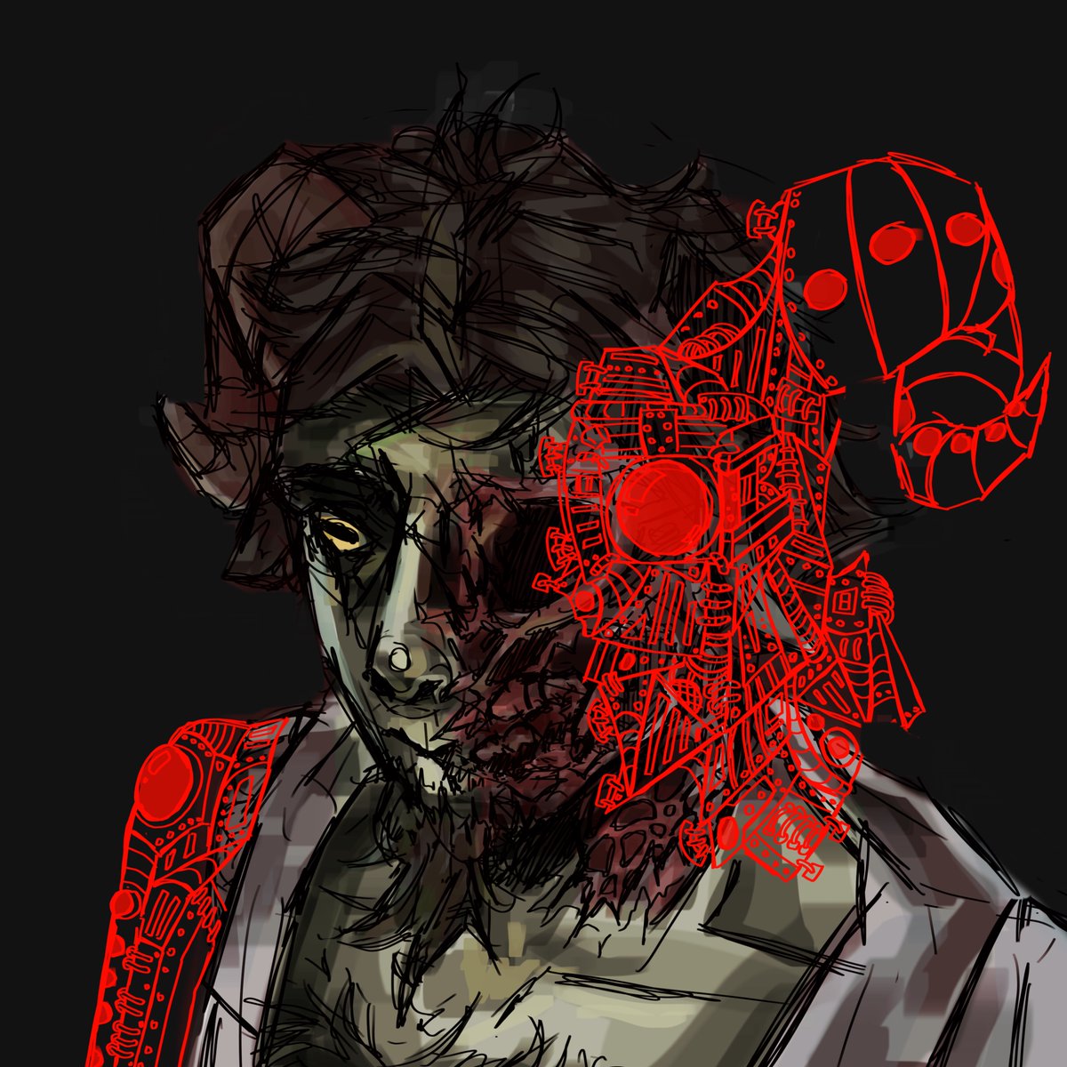 ive been catching up on season 10 so heres a doc sketch #docm77fanart