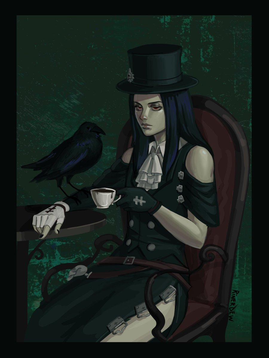 Rinerdew's tweet image. #Testament #GuiltyGearStrive #GuiltyGear #testamentguiltygear #testamentfanart #gothic