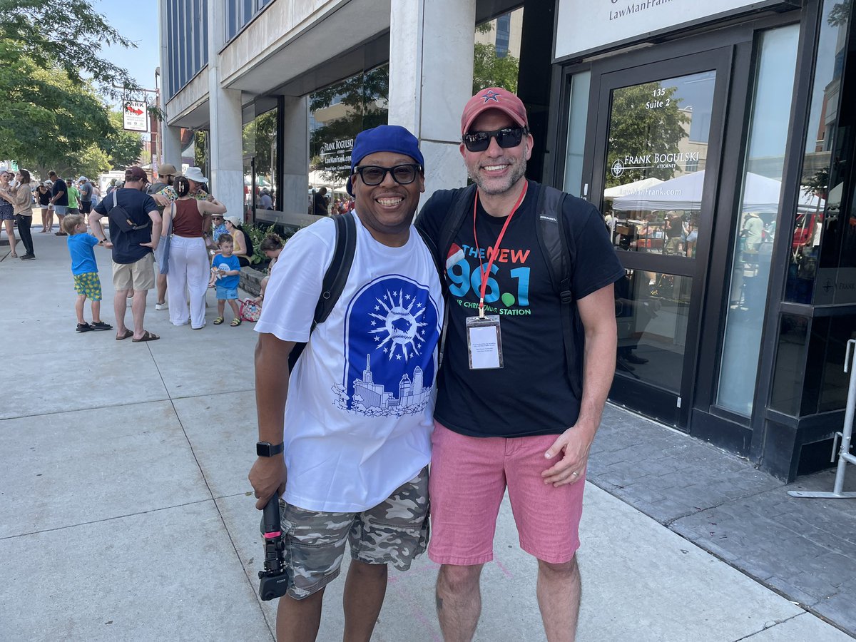 DJEdNice's tweet photo. Lots of fun at the #TasteOfBuffalo today! https://t.co/2voKu4sL90