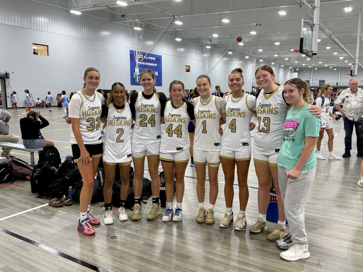 Team Hoskins (@team_hoskins) on Twitter photo I don’t know if there is a grittier group of girls out there . This Group takes on adversity with poise.
8-0 in July and they are not looking to slow down anytime soon.
Check out Legends Hoskins 2028 Gold at <a href="/SelectEventsBB/">Select Events Basketball</a> Midwest Summer Classic. I don’t know if there is a grittier group of girls out there . This Group takes on adversity with poise.
8-0 in July and they are not looking to slow down anytime soon.
Check out Legends Hoskins 2028 Gold at <a href="/SelectEventsBB/">Select Events Basketball</a> Midwest Summer Classic.