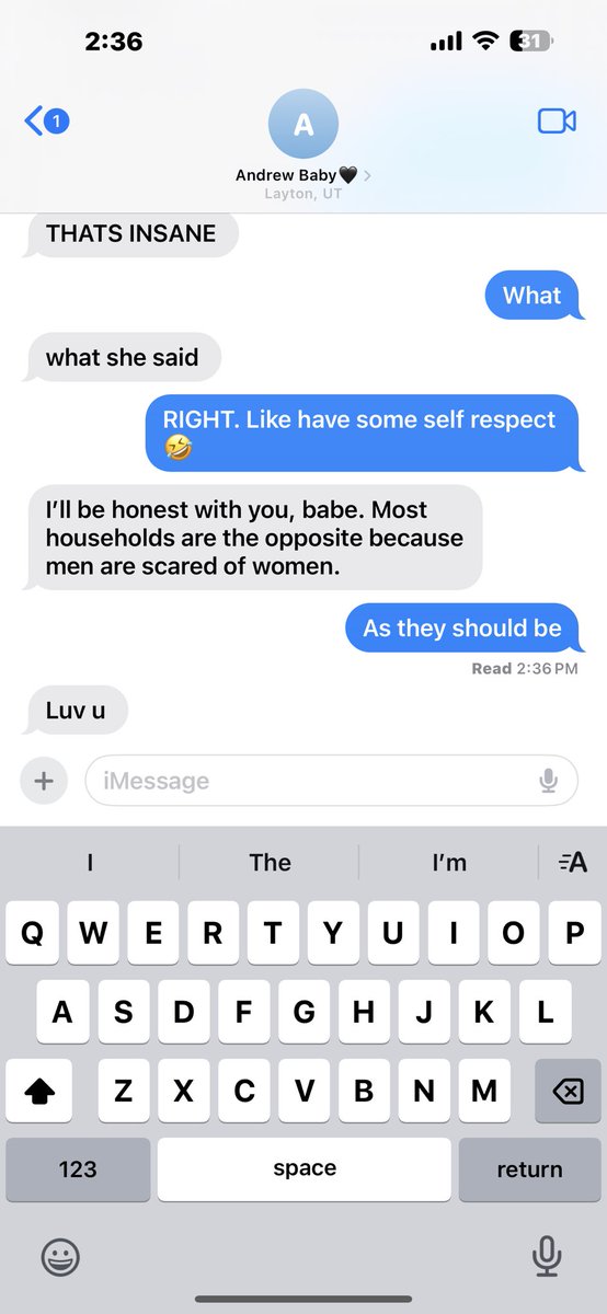 Men should be very scared of women 💅🏻