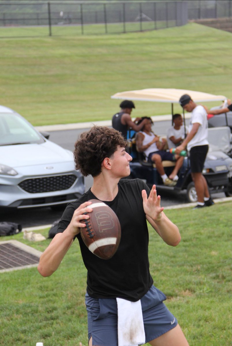 First day of practice at Bishop McDevitt yesterday, blessed to be here and working as hard as possible.