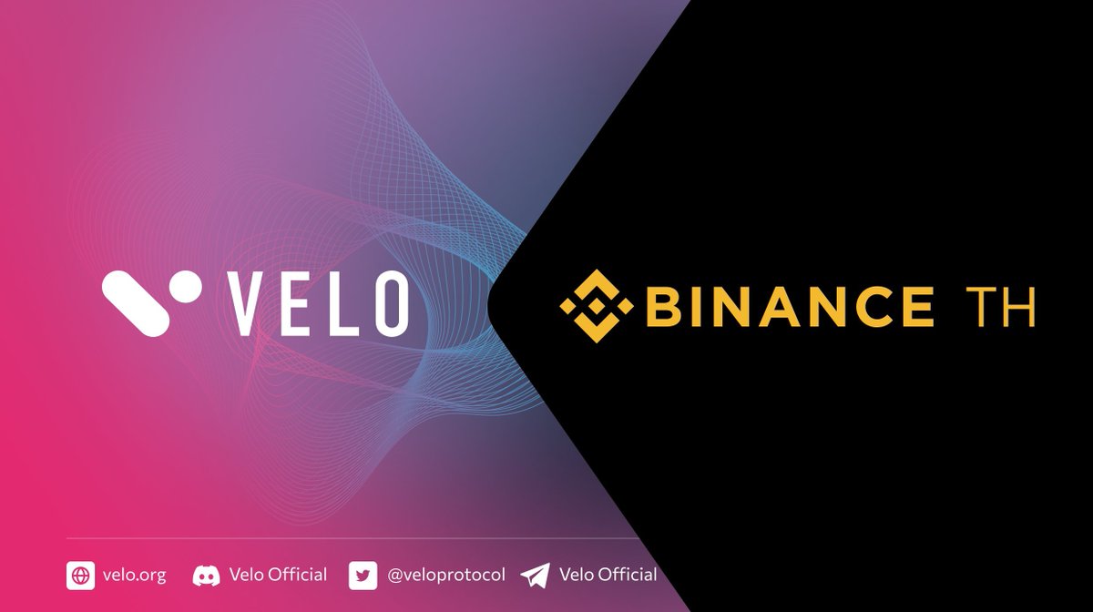 ❤️Superdan (@super__dandan) on Twitter photo 最近发现一个我之前关注很久的项目 <a href="/veloprotocol/">Velo Official</a> ,大部分应该也是很熟悉的。没关注的也都关注起来,后续会有大动作!
一、近期市场动作:剑指东南亚 🇹🇭
7月16日将迎来泰国重磅活动
官方X平台透露:“<a href="/veloprotocol/">Velo Official</a> 和 <a href="/Binance_TH_/">Binance TH</a> 正在为泰国加密社区筹备重大活动,7月16日揭晓” 最近发现一个我之前关注很久的项目 <a href="/veloprotocol/">Velo Official</a> ,大部分应该也是很熟悉的。没关注的也都关注起来,后续会有大动作!
一、近期市场动作:剑指东南亚 🇹🇭
7月16日将迎来泰国重磅活动
官方X平台透露:“<a href="/veloprotocol/">Velo Official</a> 和 <a href="/Binance_TH_/">Binance TH</a> 正在为泰国加密社区筹备重大活动,7月16日揭晓”