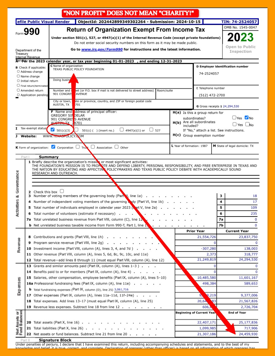 jshore (@jshoreboston) on Twitter photo <a href="/rab_ag/">RAB AG</a> <a href="/TPPF/">Texas Public Policy Foundation</a> .<a href="/TPPF/">Texas Public Policy Foundation</a> is really a strategic marketing firm hiding out under the "non profit" 501(c)3 umbrella, so they can give their donors Dunn & Wilkes a tax deduction!
😉TPPF centrally located building makes it easy to engage in excessive lobbying & backdoor issue advertising!
#TXLege <a href="/rab_ag/">RAB AG</a> <a href="/TPPF/">Texas Public Policy Foundation</a> .<a href="/TPPF/">Texas Public Policy Foundation</a> is really a strategic marketing firm hiding out under the "non profit" 501(c)3 umbrella, so they can give their donors Dunn & Wilkes a tax deduction!
😉TPPF centrally located building makes it easy to engage in excessive lobbying & backdoor issue advertising!
#TXLege