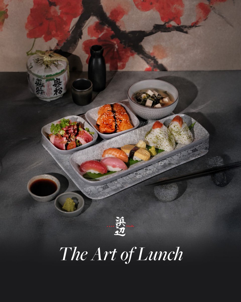 Elevate your lunch at Hamabe Japanese Restaurant 🍱 Chef Edwin Sta Ana’s seasonal bento is served with precision—available lunch hours only, until end of August.

➡️ bit.ly/HamabeBali
📱 WA +62 811-3885-739

#hamabebali #bentoexperience #dineandwinebali