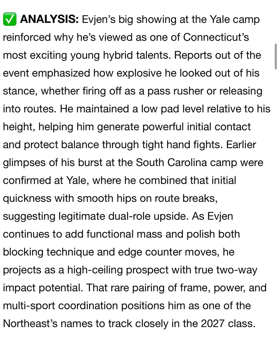 Emet Evjen (@emetevjen19) on Twitter photo Thank you for the write up <a href="/sixstarfootball/">Six Star Football | PLUS+</a> - this is great! I appreciate the recognition and I am really excited for fall football. <a href="/CAcatsFB1794/">Cheshire Academy Football</a> <a href="/CAcatsAthletics/">Cheshire Academy Athletics</a> <a href="/Coach_Mella/">Bill Mella</a> <a href="/markecke/">Mark Ecke</a> Thank you for the write up <a href="/sixstarfootball/">Six Star Football | PLUS+</a> - this is great! I appreciate the recognition and I am really excited for fall football. <a href="/CAcatsFB1794/">Cheshire Academy Football</a> <a href="/CAcatsAthletics/">Cheshire Academy Athletics</a> <a href="/Coach_Mella/">Bill Mella</a> <a href="/markecke/">Mark Ecke</a>