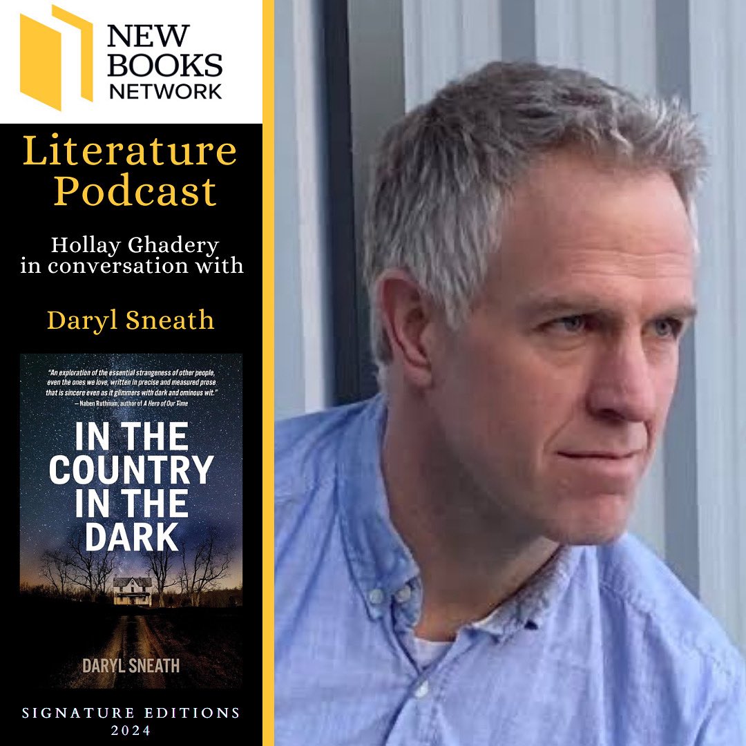 Hollay Ghadery (she/her) (@hollay2) on Twitter photo In this NBN episode, I chop it up with fellow rural writer and township neighbour, Daryl Sneath, about his thrilling novel, In the Country in the Dark (Signature Editions).
Listen in:
newbooksnetwork.com/in-the-countryā¦
<a href="/NewBooksNetwork/">New Books Network (@newbooksnetwork.bsky.social)</a> In this NBN episode, I chop it up with fellow rural writer and township neighbour, Daryl Sneath, about his thrilling novel, In the Country in the Dark (Signature Editions).
Listen in:
newbooksnetwork.com/in-the-countryā¦
<a href="/NewBooksNetwork/">New Books Network (@newbooksnetwork.bsky.social)</a>