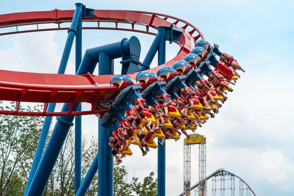 In a state full of thrills, I’m hitting all the amusement parks. The only thing bigger than my smile at the top of the coaster is my screams on the way down. 🎢 

Ready to ride? Let’s go! bit.ly/4lnzz4S

— Mo #ThatsMyMO

📍 @WorldsOfFun
🏷️ <a href="/VisitKC/">Visit KC</a>