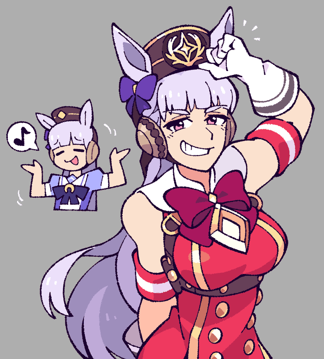 #umamusume  
gold ship... your days are numbered