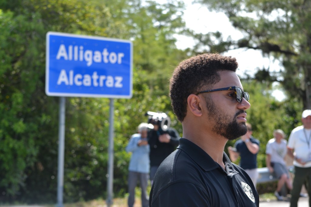 Florida lawmakers tour ‘Alligator Alcatraz,’ leave with more questions than answers trib.al/2k66bm3