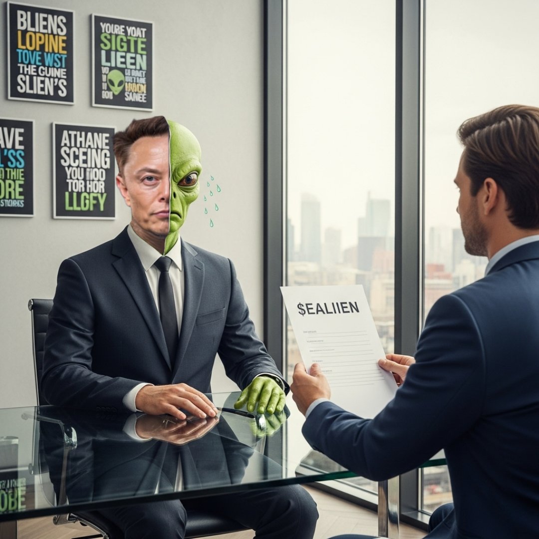 MishaDweb3's tweet image. my meme entry
$EALIEN #ALIENS