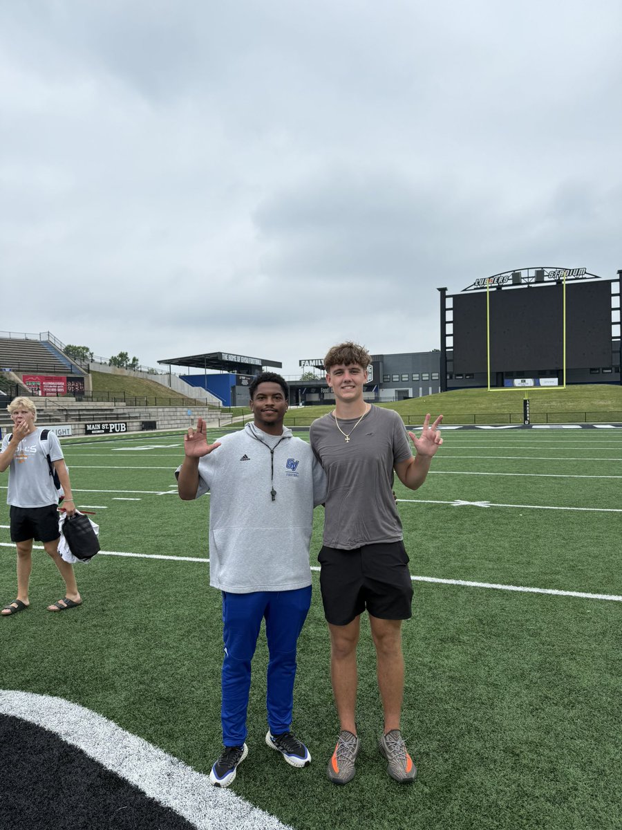 Sean O’Neil (@seanoneil792341) on Twitter photo Had a great time yesterday at Grand valley! Won punt competition with a 5.09second 48 yard ball!!
<a href="/CoachStuddGV/">Coach Studd</a> <a href="/Hyner57/">Shane Hynes</a> <a href="/Shaynegraham17/">Shayne Graham</a> <a href="/KornblueKicking/">Brandon Kornblue</a> <a href="/AlmontRaidersFB/">Almont Football</a> Had a great time yesterday at Grand valley! Won punt competition with a 5.09second 48 yard ball!!
<a href="/CoachStuddGV/">Coach Studd</a> <a href="/Hyner57/">Shane Hynes</a> <a href="/Shaynegraham17/">Shayne Graham</a> <a href="/KornblueKicking/">Brandon Kornblue</a> <a href="/AlmontRaidersFB/">Almont Football</a>