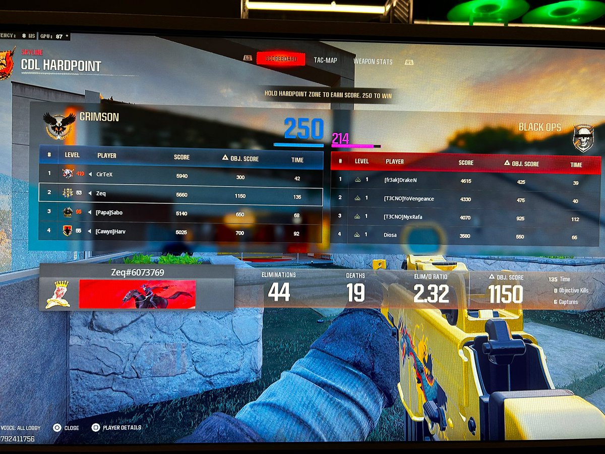 DrewZeq's tweet image. Bounced out the @EZoneMedia LAN at T8.
Had a blast with the homies, @Sabo_T1 @ChrisCirTeX @HarvTV. Appreciate @TeamHTRYD for helping us out and letting us rep them!
GGs to everyone we played.