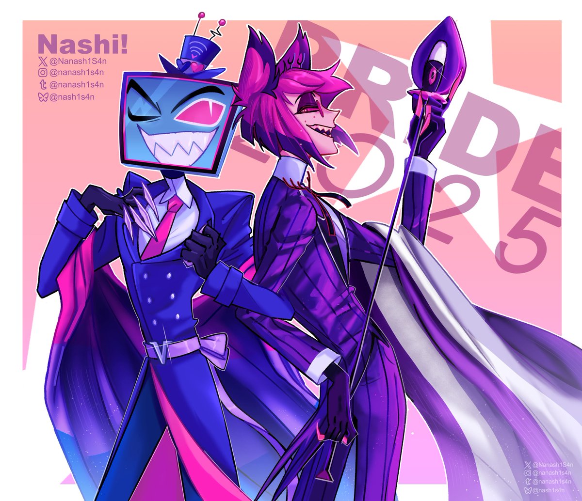 🏳️‍🌈
#RadioStatic #StaticMoth #HazbinHotel