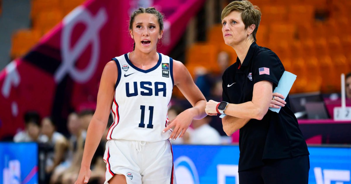 Kentucky WBB commit Maddyn Greenway tied a team-high with five assists as USA beat Korea 134-53 in the FIBA U19 World Cup.

She also recorded 10 points and three steals in the win.

MORE: on3.com/teams/kentucky…