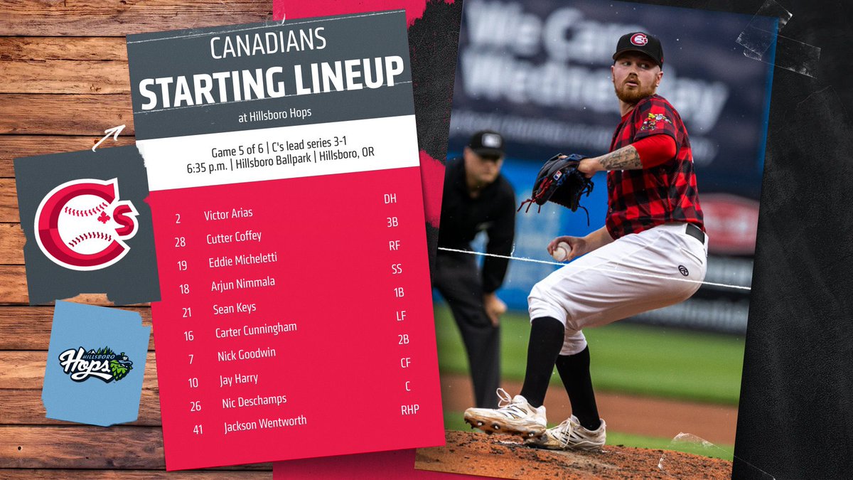 vancanadians's tweet image. Let’s get it.
⚾️ 6:35pm
🏟️ Hillsboro Ballpark
📻 sportsnet.ca/650
