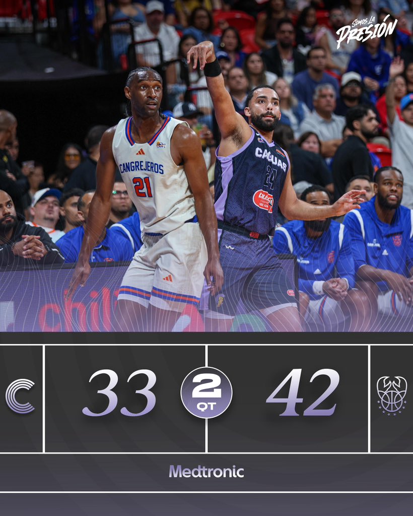 criollosbsn's tweet image. 20 minutos ✅

Santurce 42 
Caguas 33

#criollos #bsn #lapresion #somoslapresion #caguas