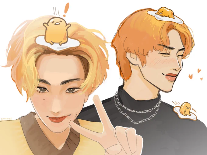 gudetama mingi #민기 #ATEEZfanart
