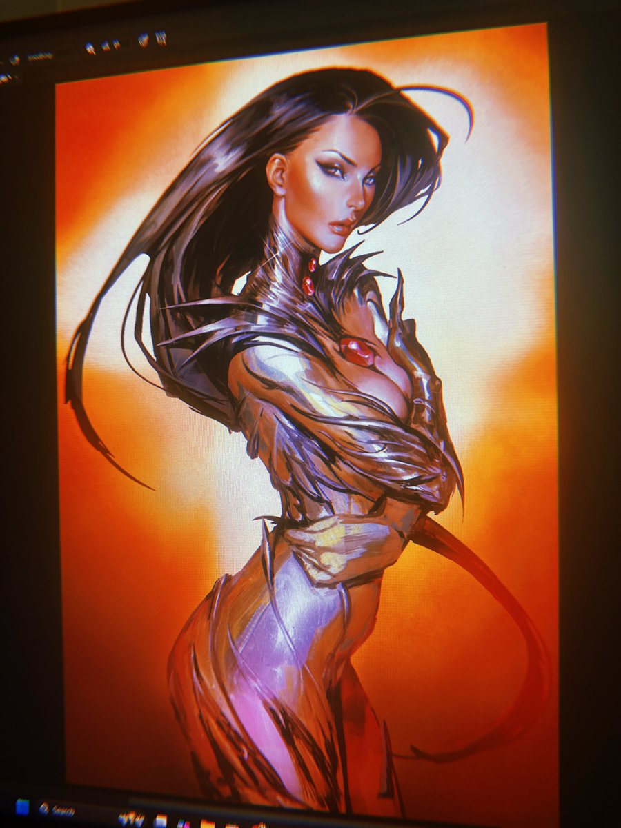 SOZOMAIKA's tweet image. Plastique Tiara looking like the wielder of the witchblade ❤️