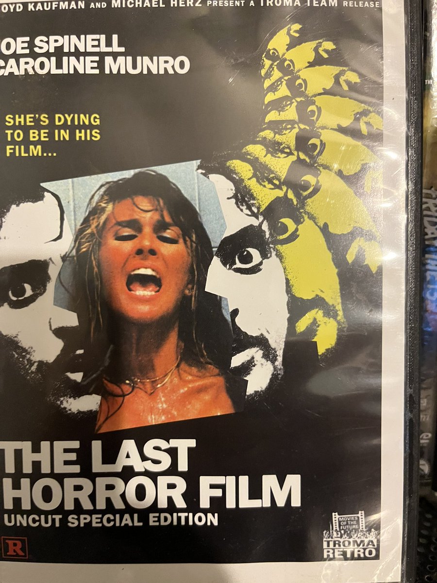 #NowWatching #JoeSpinell #CarolineMunro #TheLastHorrorFilm #HorrorFam #HorrorCommunity #MutantFam