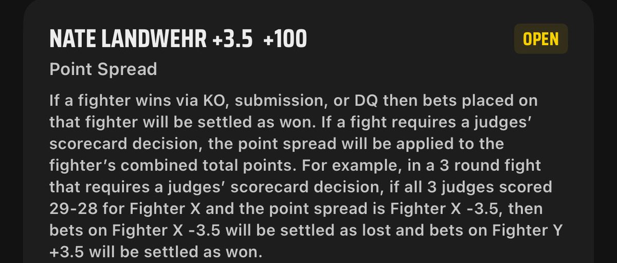 Kennedy❌
Lotto ❌
Tuco✅
Garcia (pending)

Adding Nate Landwehr +3.5 on DK for 1u