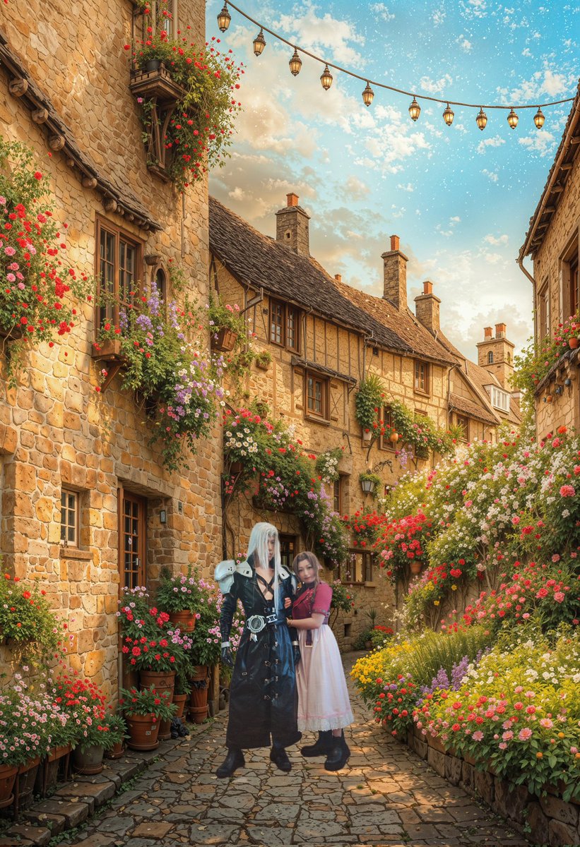 #aerisephweek2025 
#aeriseph

こないだ載せた写真を加工してみました😁