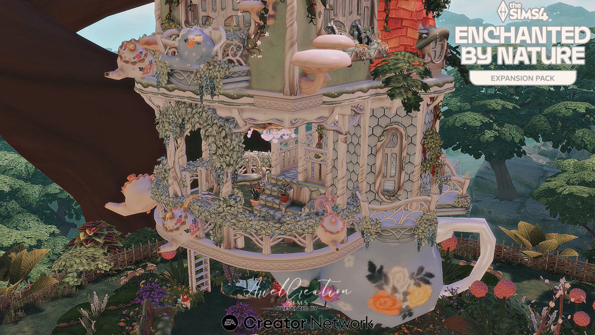 ArielCreation's tweet image. #EAPartner
โ๐ ๐๐๐๐๐๐ฃ๐ค ๐
I had the chance to play earlier on the new #EnchantedByNature from @thesims
Thanks to the #EACreatorNetwork for this awesome opportunity ๐ค
This is my Tea House, a cute fairy house / PART.1
#TheSimsCreatorProgram #eacreatornetwork #thesims