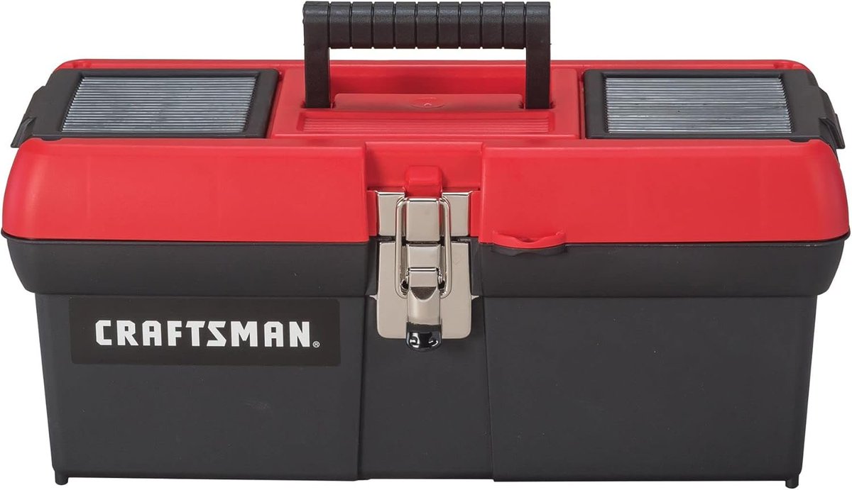 DealsQuickly's tweet image. CRAFTSMAN Tool Box, Lockable, 16 in., Red/Black (CMST16901) for $13.58

sovrn.co/19s1ewt

#Lockable