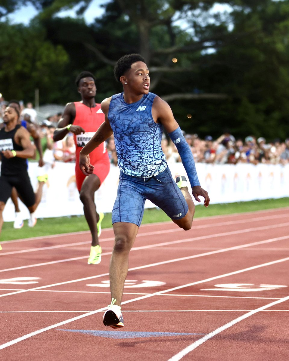 🚨 New World U18 Best and and American U18 Record*🚨

Quincy Wilson runs a 44.10 400M at the Ed Murphey Classic 🤯

📸: @kevmofoto 

*pending verification by the USATF Records Committee