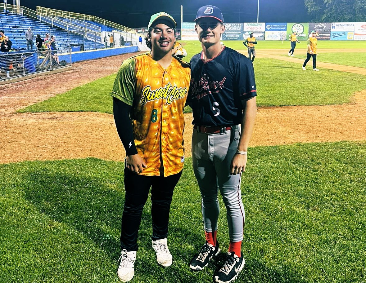 Sam Bjorling (@sambjorling) on Twitter photo A couple of Aggie studs faced off against each other in the NWL last night. #AggieFamily
#LetItLoose
<a href="/Michaelbarham10/">Michael barham (chago)</a>
<a href="/AustinHaley24/">Austin Haley</a> A couple of Aggie studs faced off against each other in the NWL last night. #AggieFamily
#LetItLoose
<a href="/Michaelbarham10/">Michael barham (chago)</a>
<a href="/AustinHaley24/">Austin Haley</a>