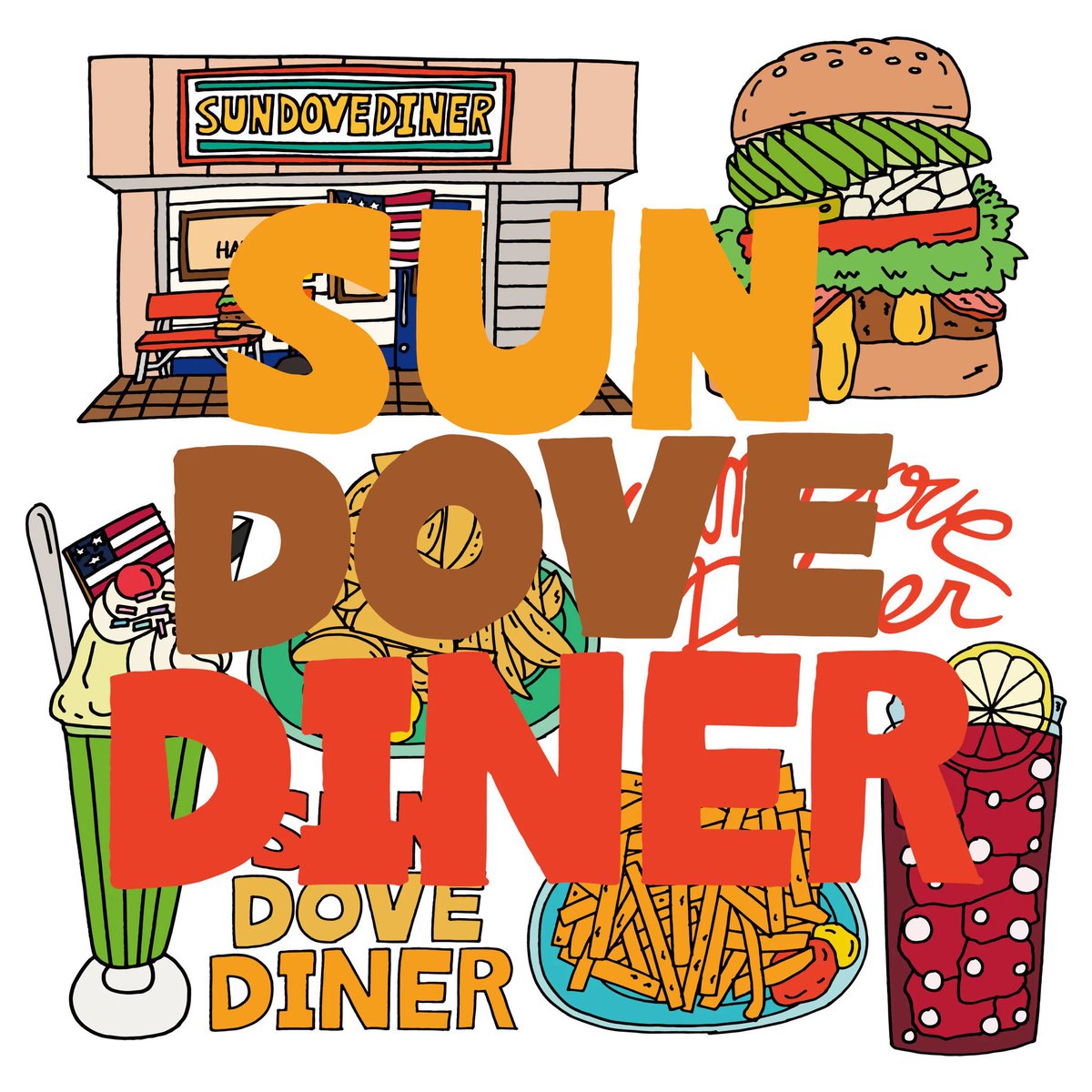 -LIVE-

2025.7.27(日) SUN DOVE DINER
(JR白岡駅からすぐのハンバーガー屋さん)
にてアコースティックライブ出演！

お店の10周年記念としてこの日は縁日営業🎉
・射的
・ヨーヨー釣り
・わたあめなど

LIVE TATOO、LIVE PAINTもあり🍔