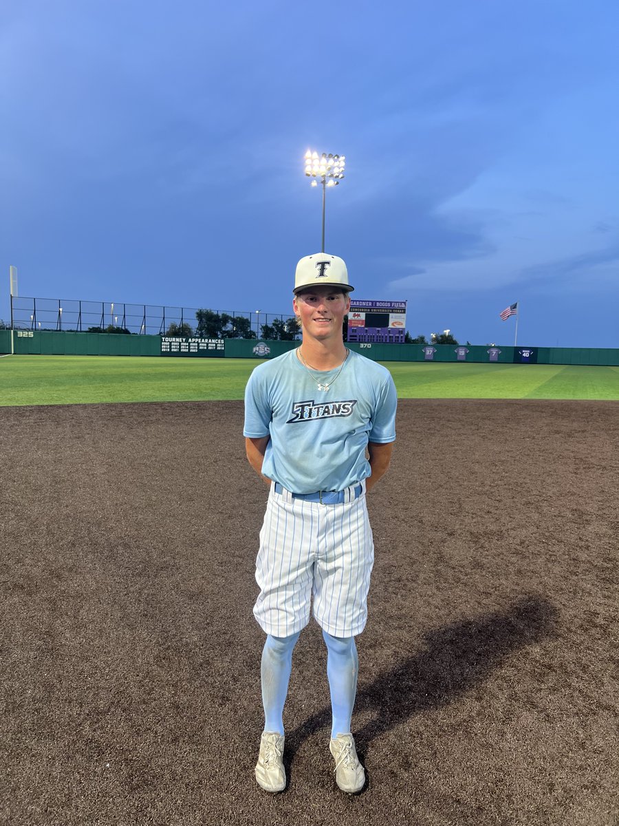 Five Tool South Texas (@fivetoolstx) on Twitter photo F: <a href="/TitanBaseballTX/">Titans Baseball Club</a> 2026 American 4, Texas Splitters 17U 1
PoG: <a href="/ColtonN51291340/">Colton.Newman</a> 6 IP, 8K, 3H, ER | 1-2, RBI F: <a href="/TitanBaseballTX/">Titans Baseball Club</a> 2026 American 4, Texas Splitters 17U 1
PoG: <a href="/ColtonN51291340/">Colton.Newman</a> 6 IP, 8K, 3H, ER | 1-2, RBI