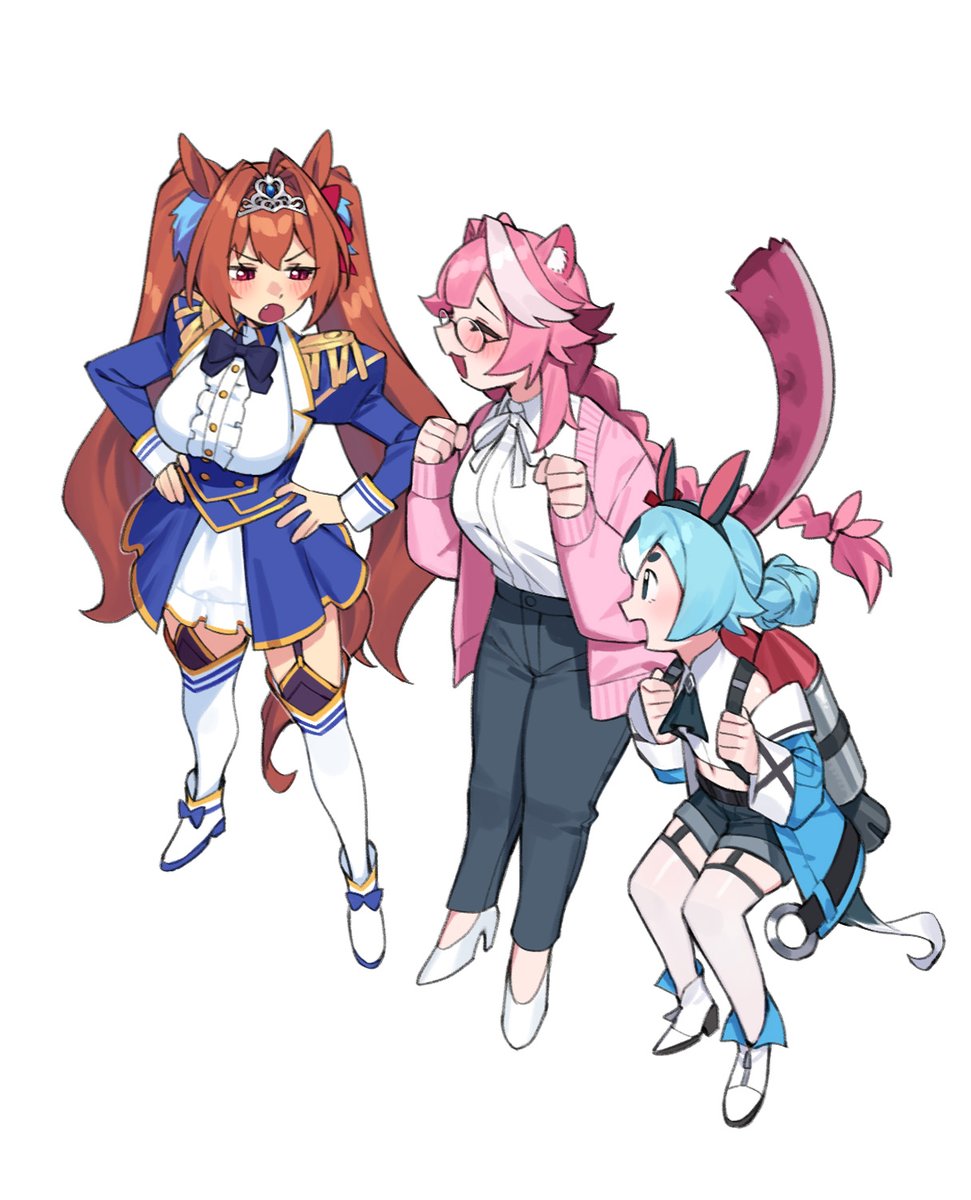 DasDokter's tweet image. raora trainer, daiwa scarlet, and "Jet Chattino"
#RaorArt